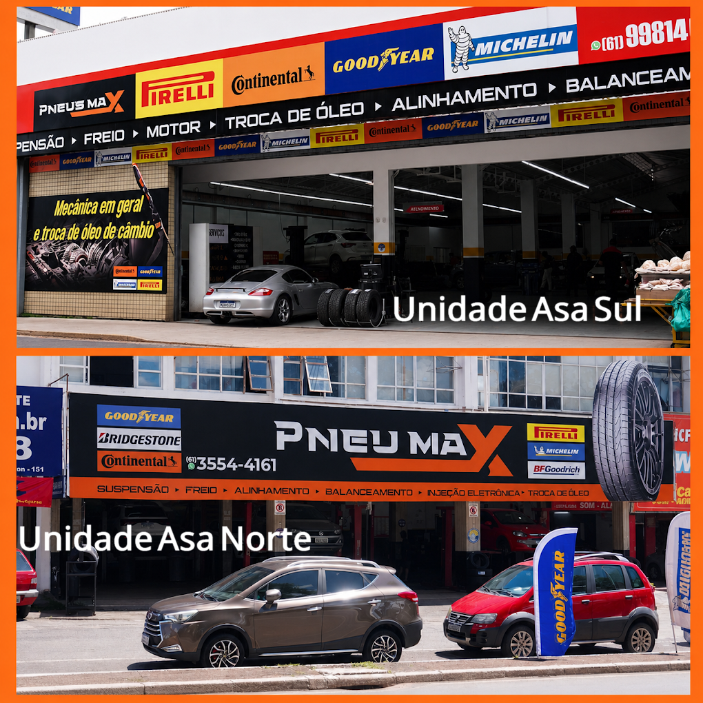 Fachada Pneus Max